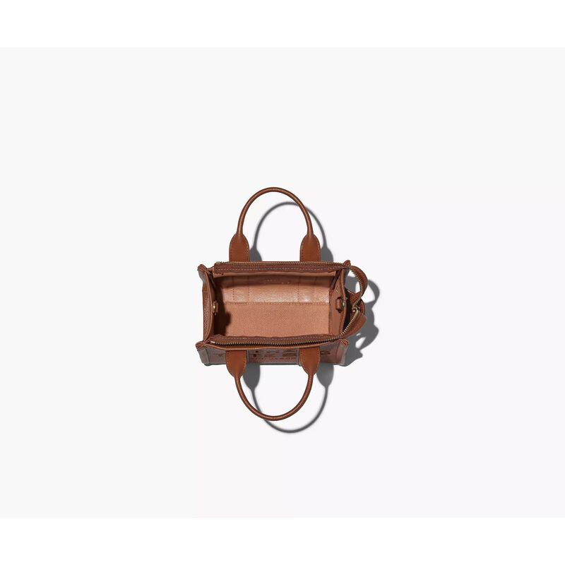 MARC JACOBS The Leather Mini Tote Bag image number 2